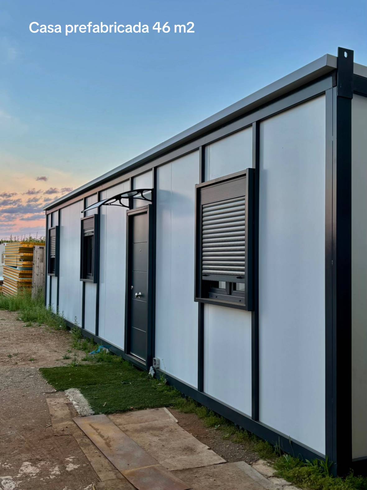 CASA PREFABRICADA DE 46 M² 