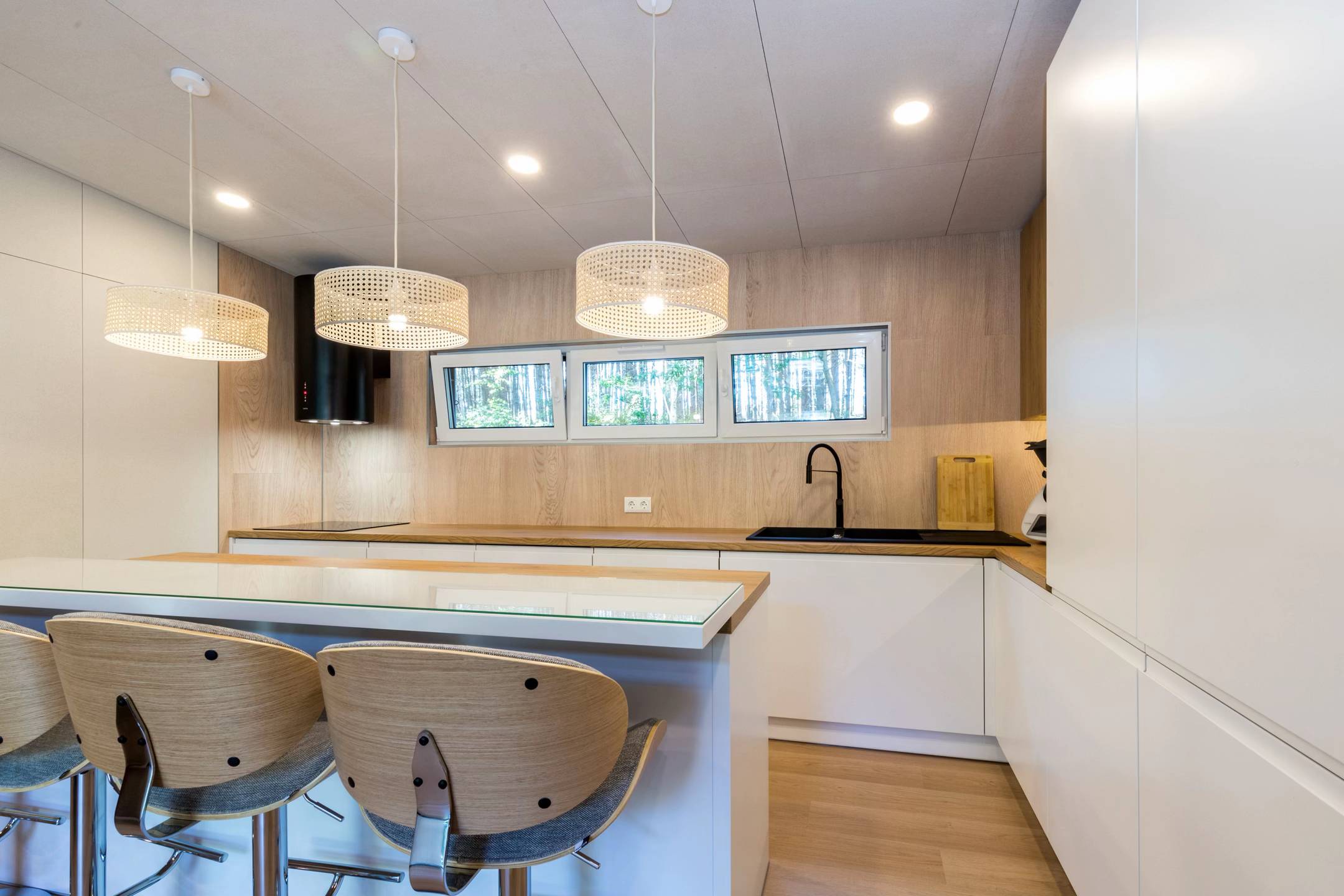 Casa Contenedor Premium – Ensamble 2 x 45 pies (67 m²)