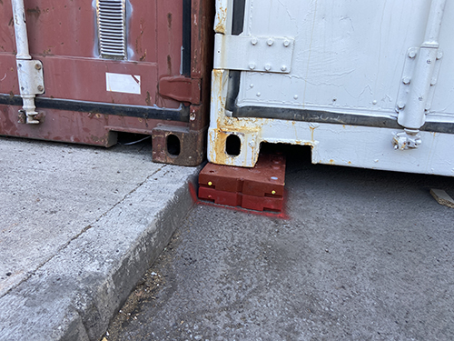 Calzos para Contenedores 