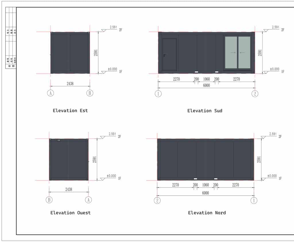 Oficina bungalow con mirador