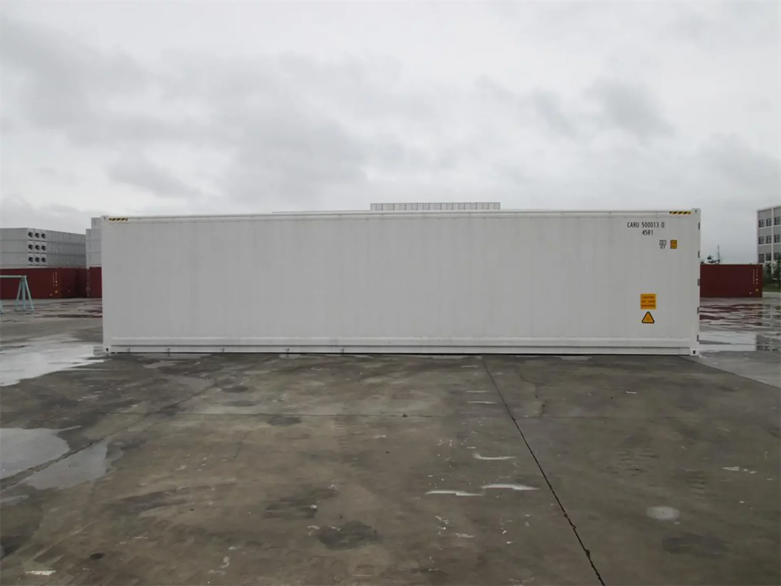 CONTENEDOR MARÍTIMO REFRIGERADO DE CUBO ALTO DE 40 PIES